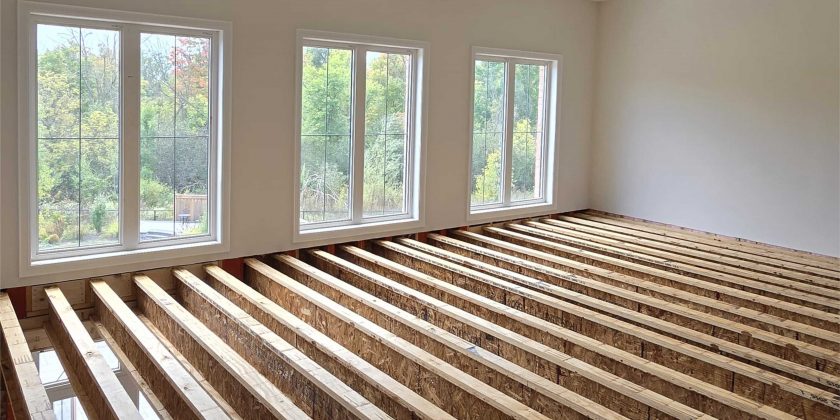 New Floor construction